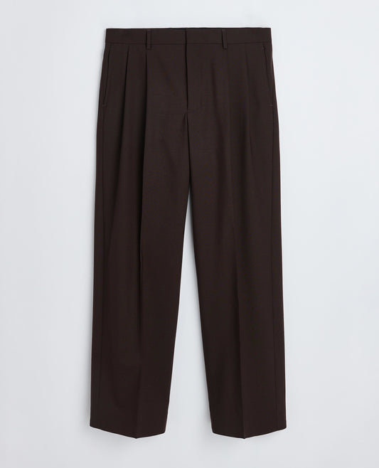 SUNFLOWER Wide Pleated Trousers