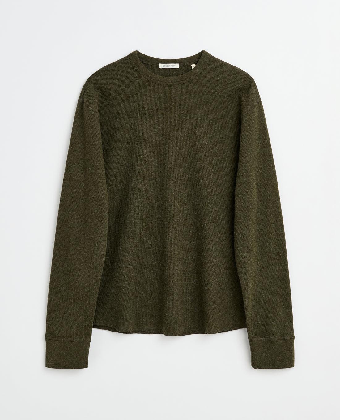SUNFLOWER Wool Waffel Tee LS