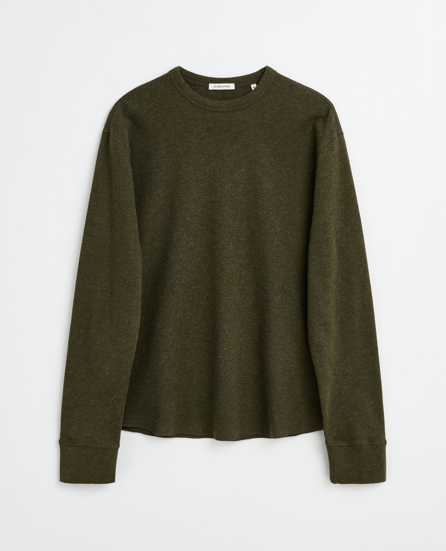 SUNFLOWER Wool Waffel Tee LS