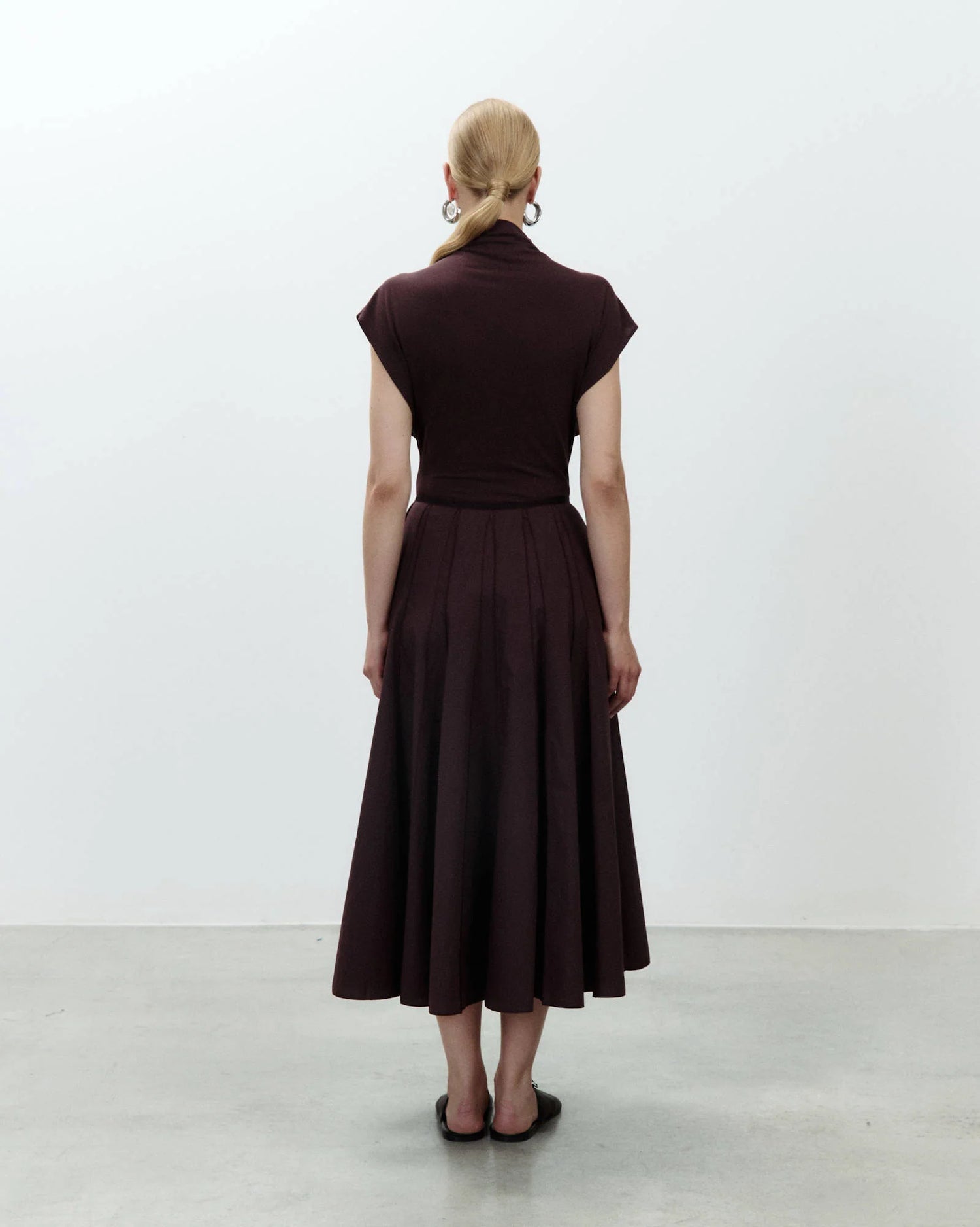Alysi Popeline Skirt
