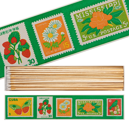 Archivist Vintage Stamp Long Matches
