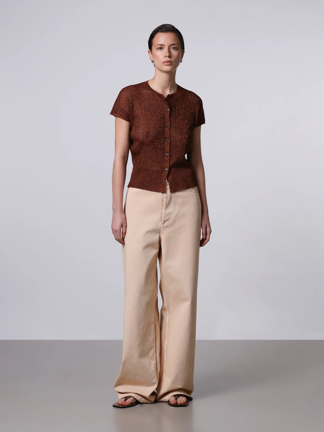 Roberto Collina Short Sleeve Cardigan