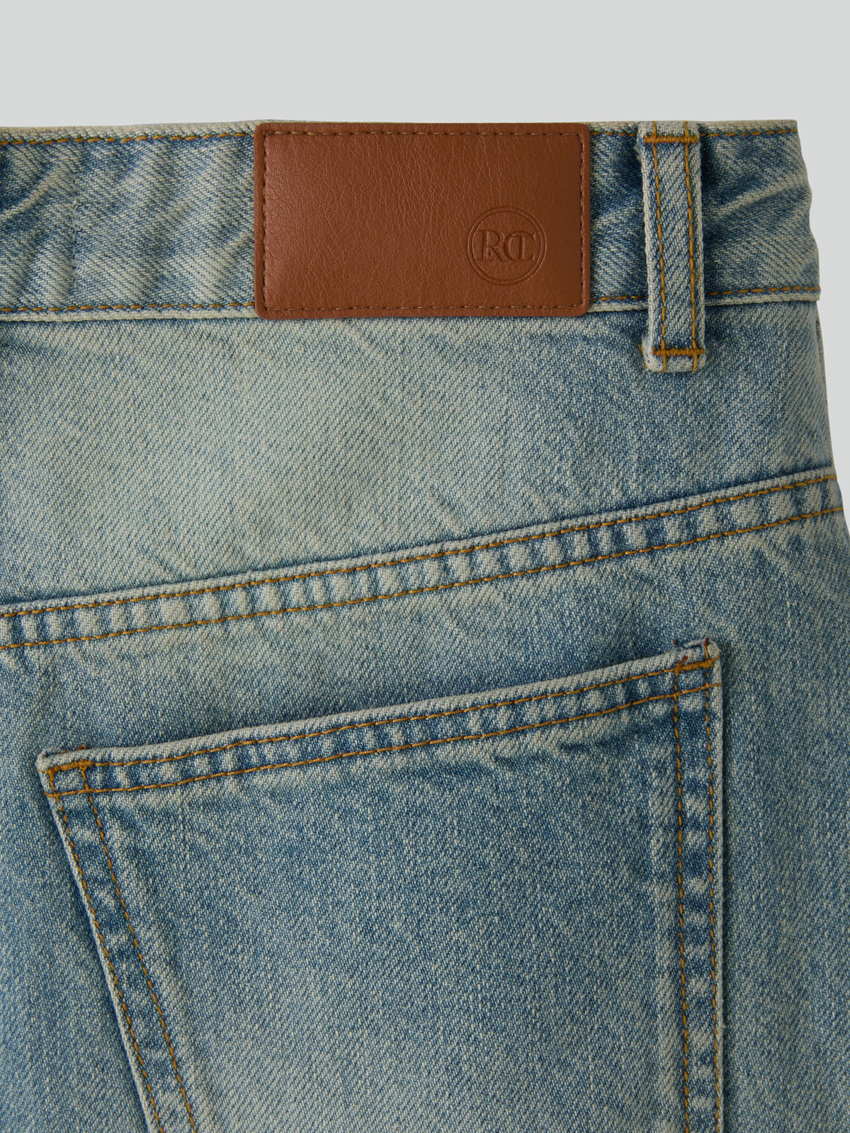 RECTO Semi Flare Denim Pants