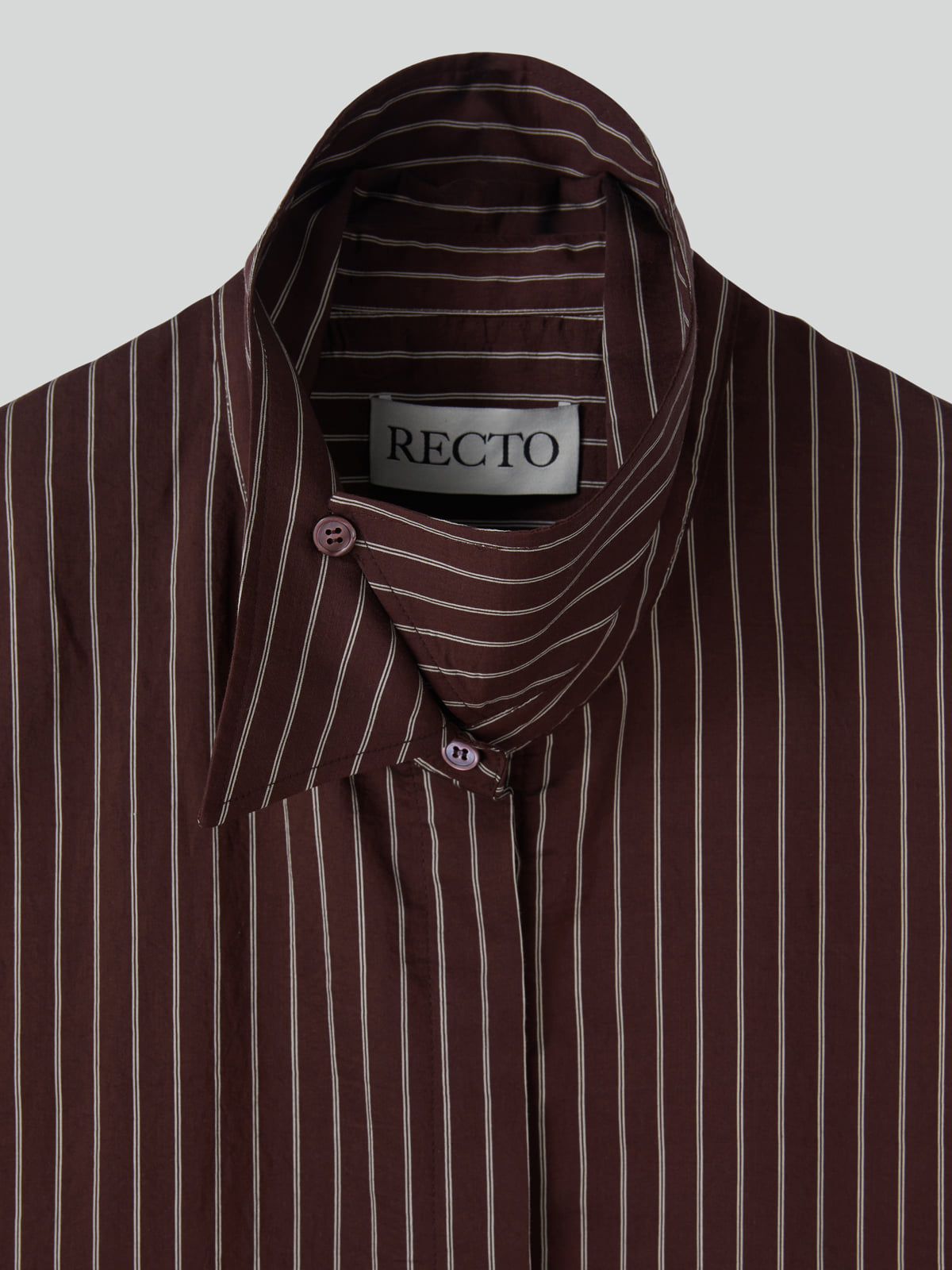 RECTO Double Layer Stripe Shirt