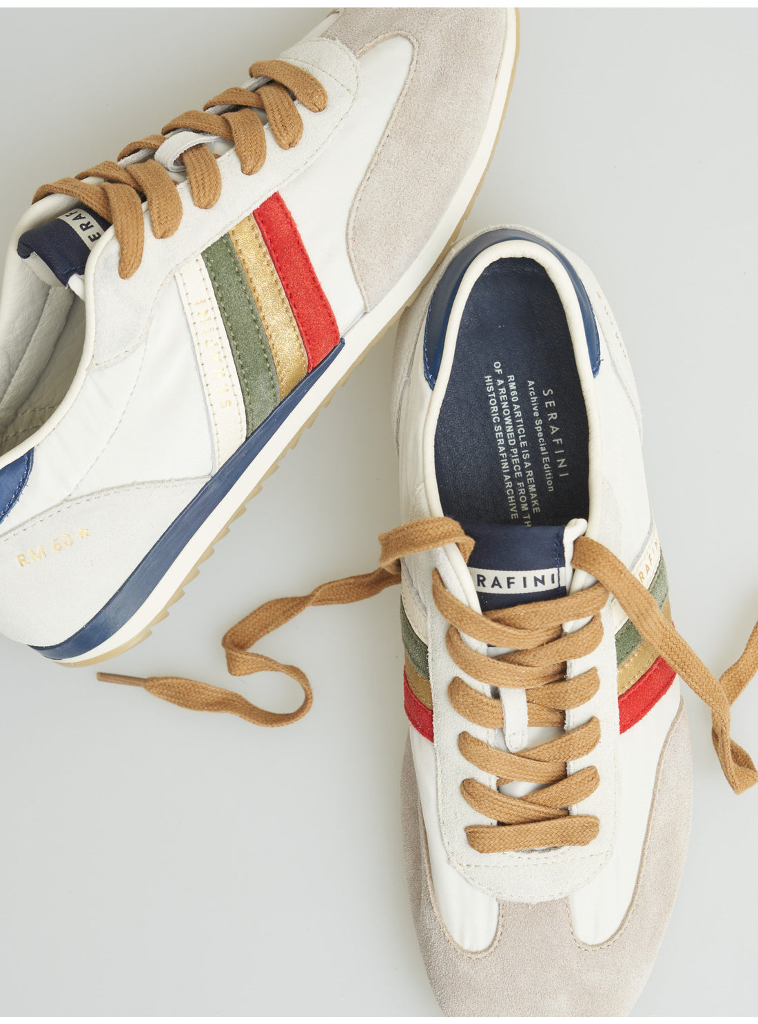 Serafini RM60 WHITE BEIGE TRICOLOR