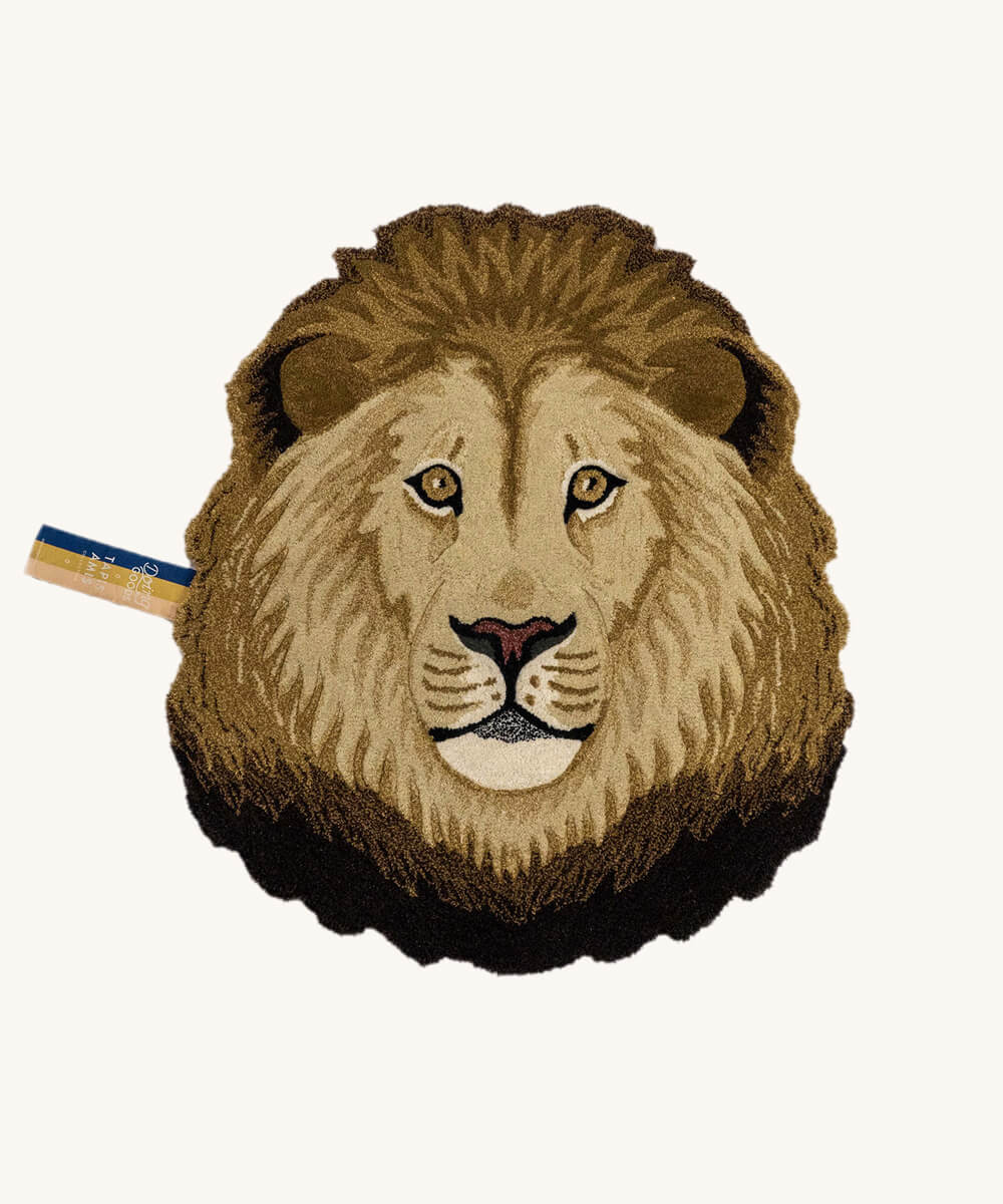 Doing Goods Ari Lion Head Rug Large