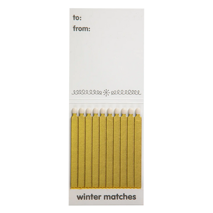 Archivist Winter Dog Matchbook