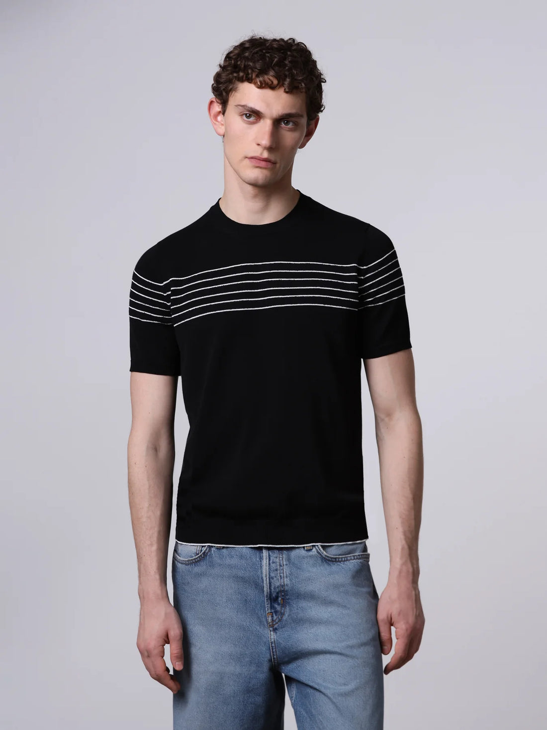 Roberto Collina Striped Short Sleeve