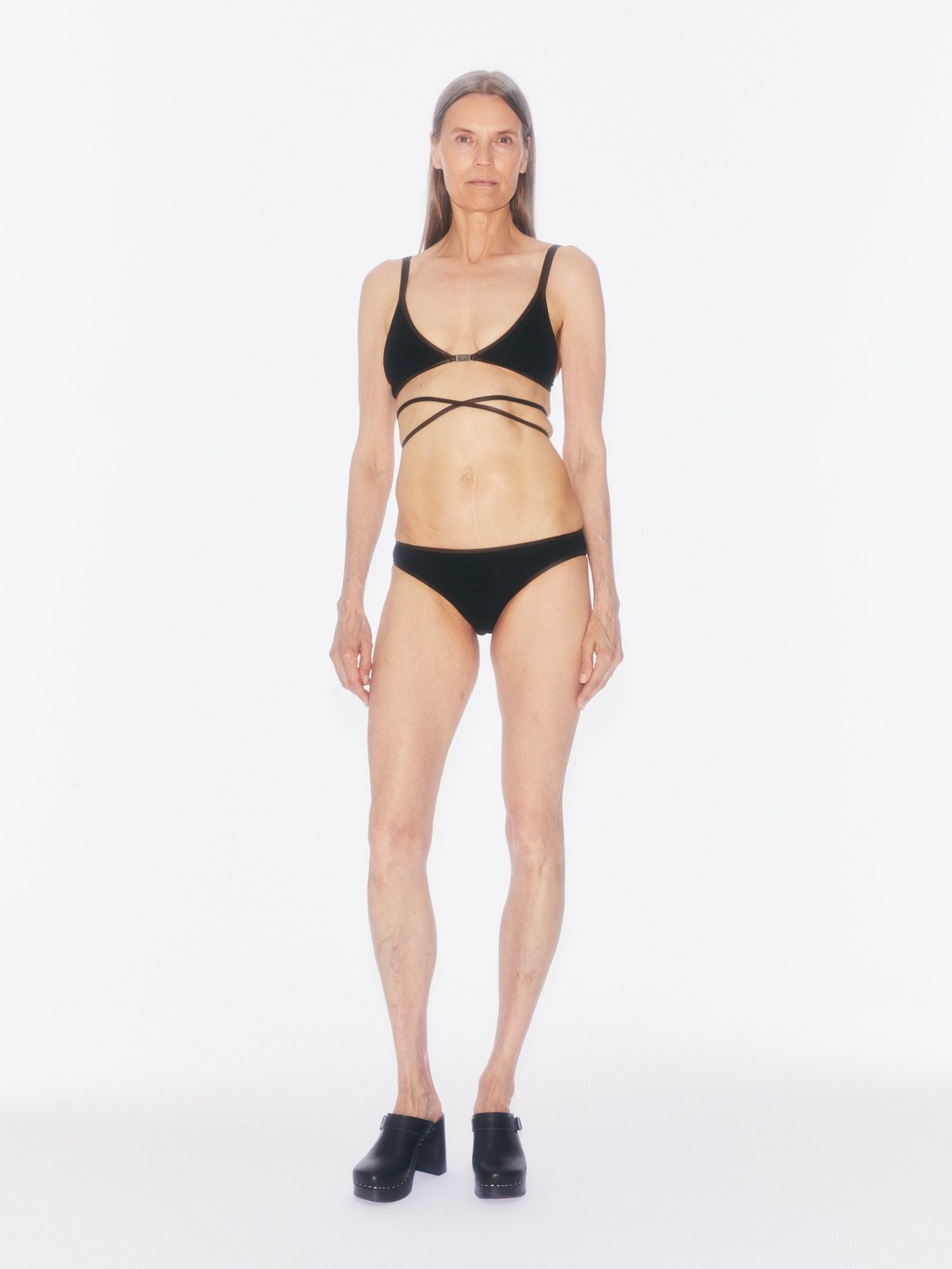 Filippa K Contrast Triangle Swim Top 30226