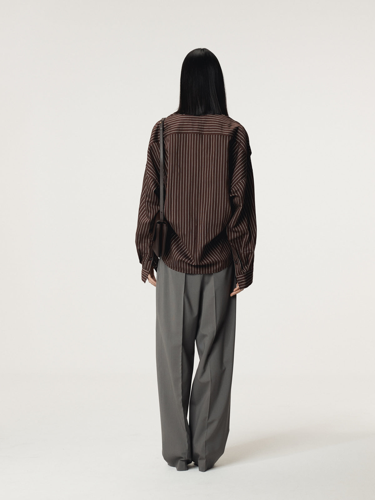 RECTO Double Layer Stripe Shirt