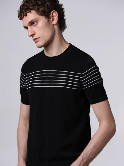 Roberto Collina Striped Short Sleeve