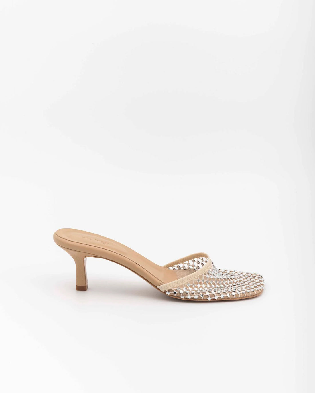 Alysi Strass Heel Mule