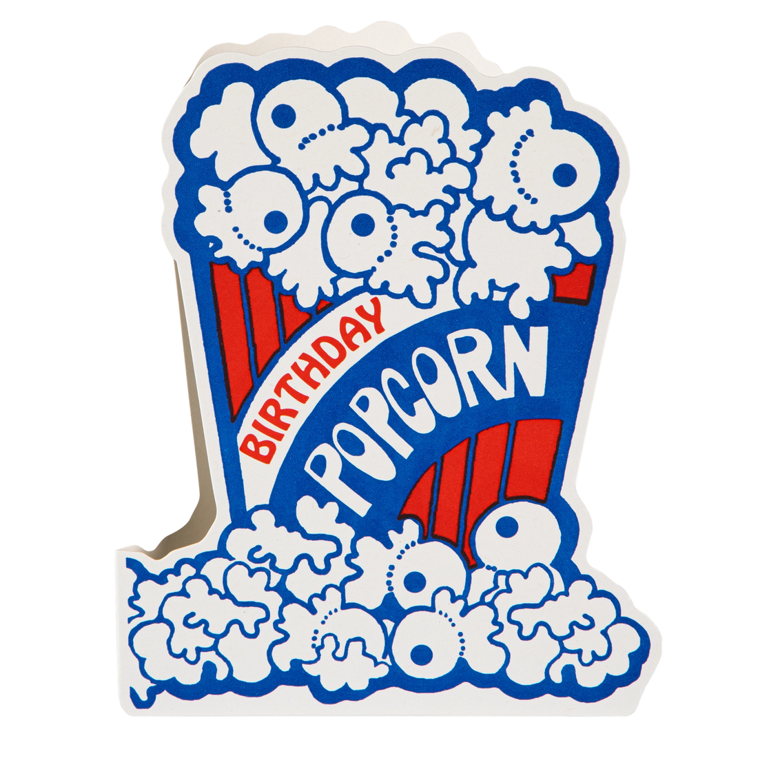 Archivist Popcorn Birthday Card