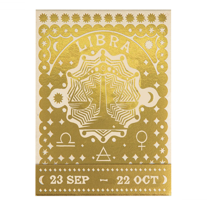 Archivist Libra Zodiac Matchbook