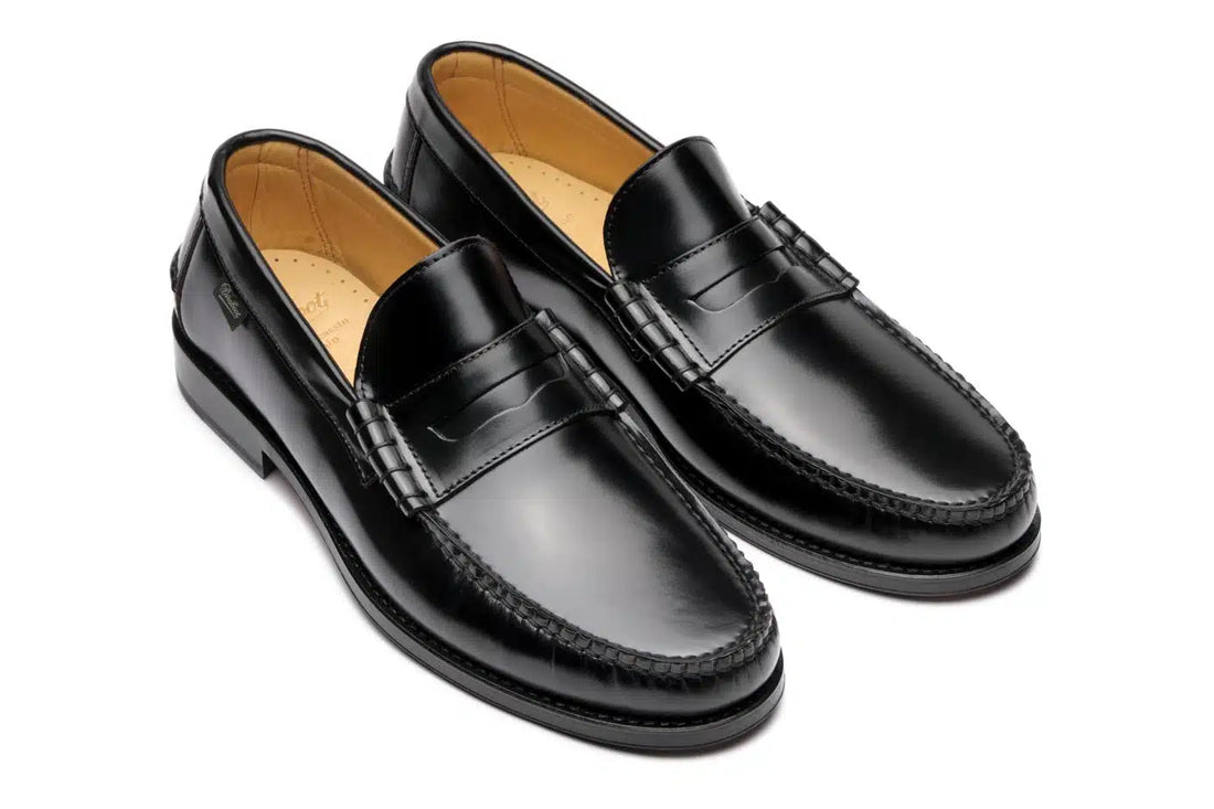 Paraboot Columbia/Cuir Brillant Noir
