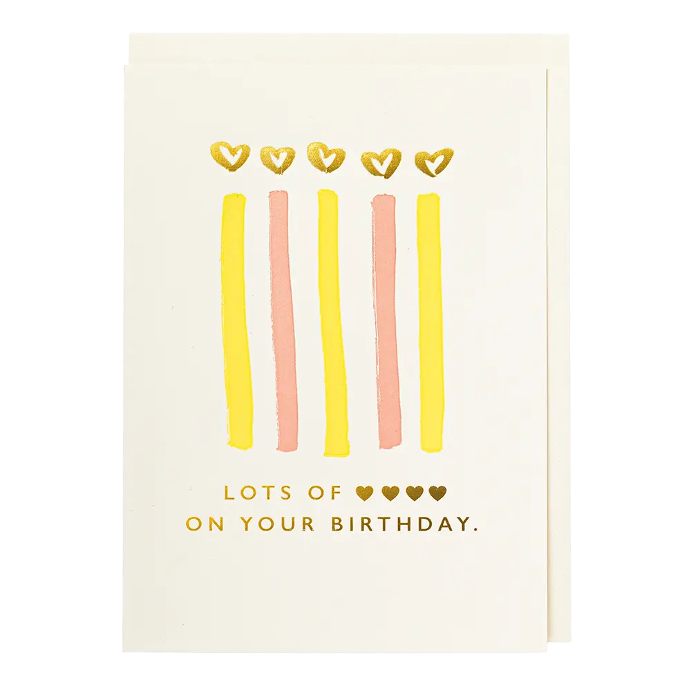 Archivist Lots of Love on Your Birthday Card