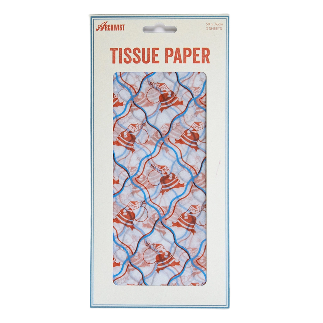 Archivist Santa Tissue Paper