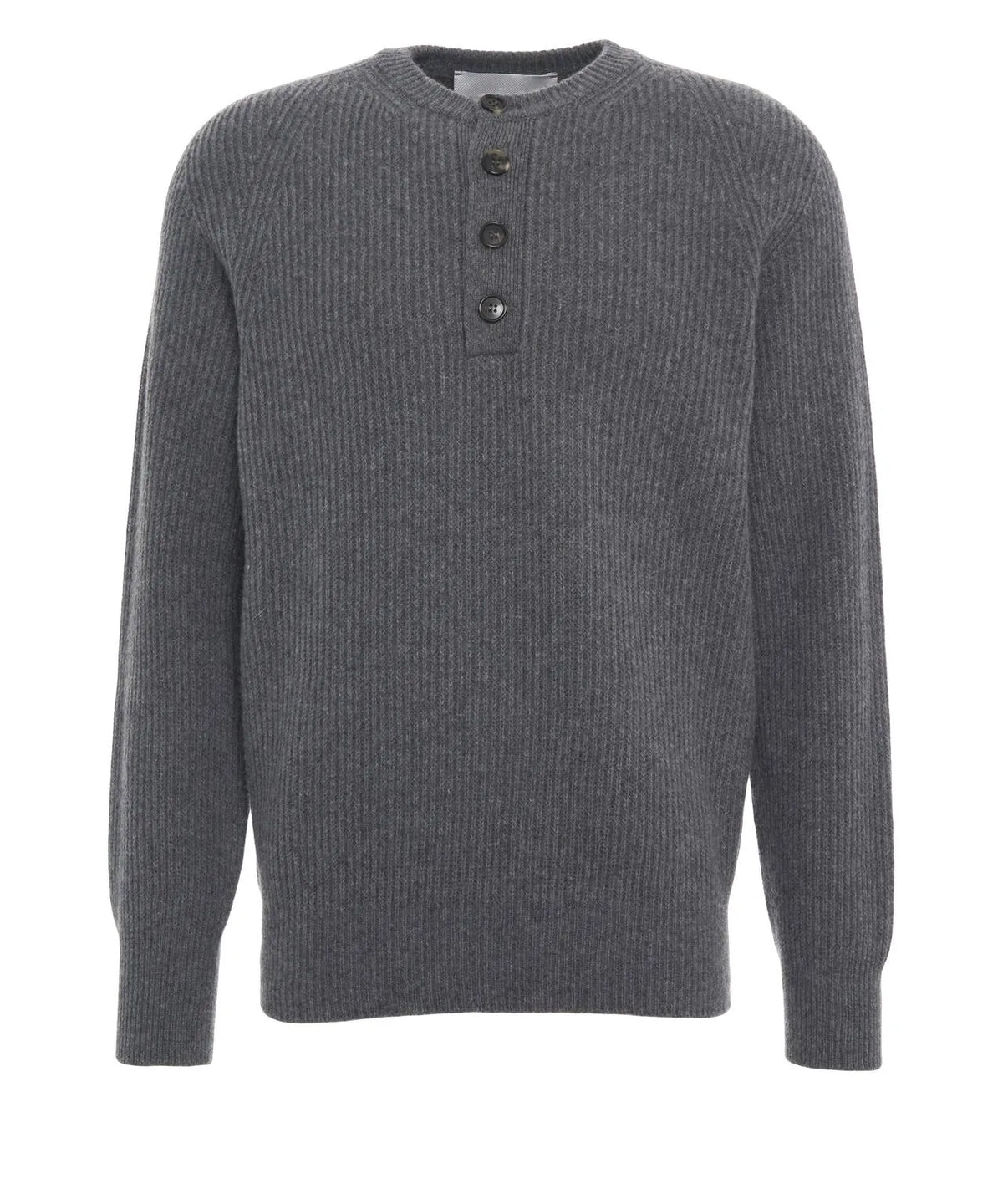 AMARÀNTO Knitted Henley Shirt