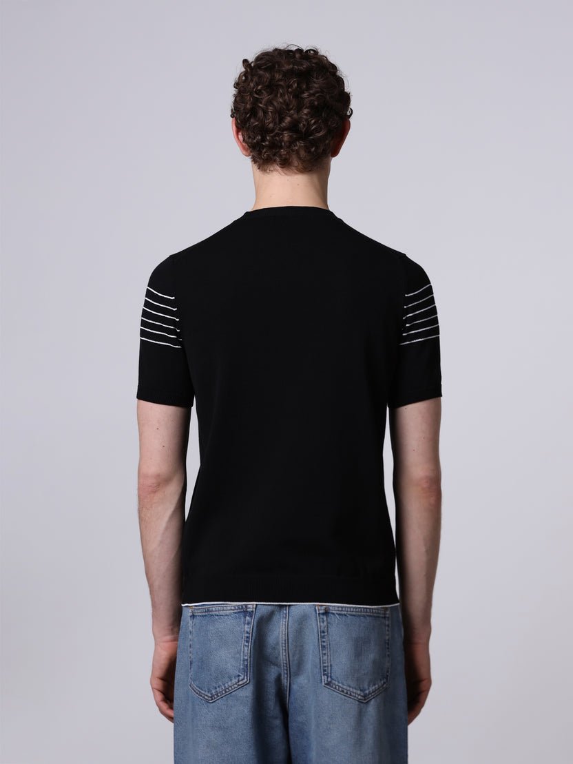 Roberto Collina Striped Short Sleeve