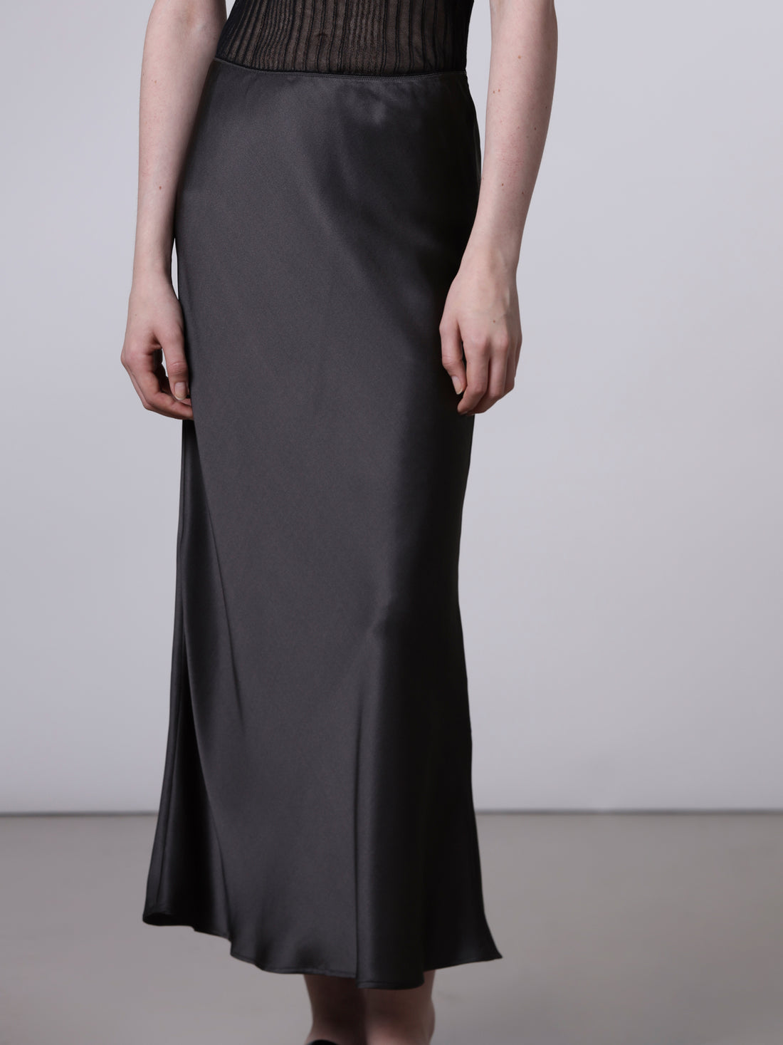 Roberto Collina Silk Long Skirt