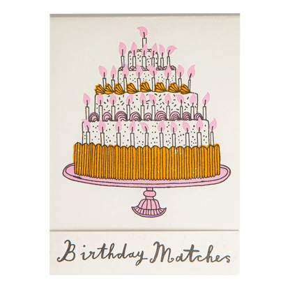 Archivist Birthday Cake Matchbook