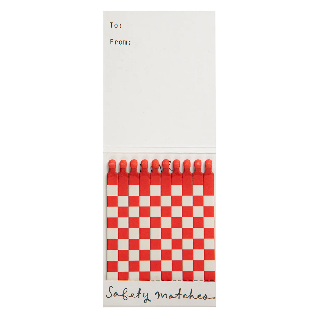 Archivist Cherub Cuddle Matchbook