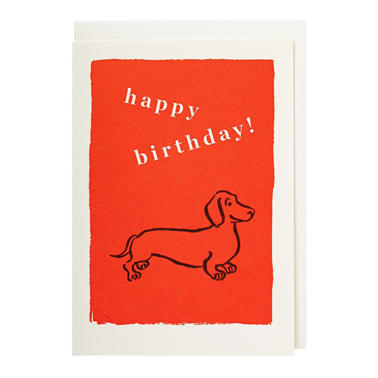 Archivist Birthday Sausage Dog