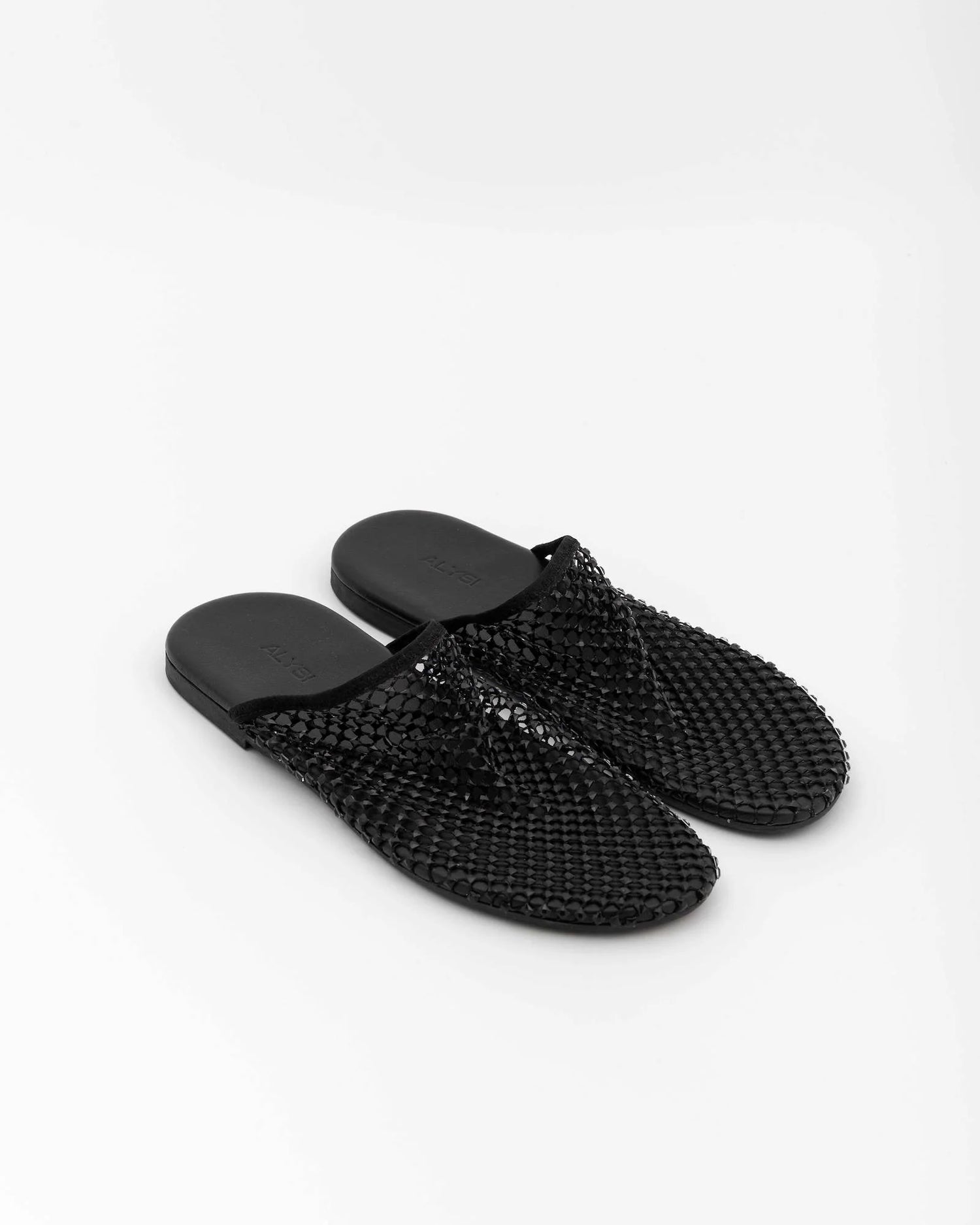 Alysi Flat Strass Mule