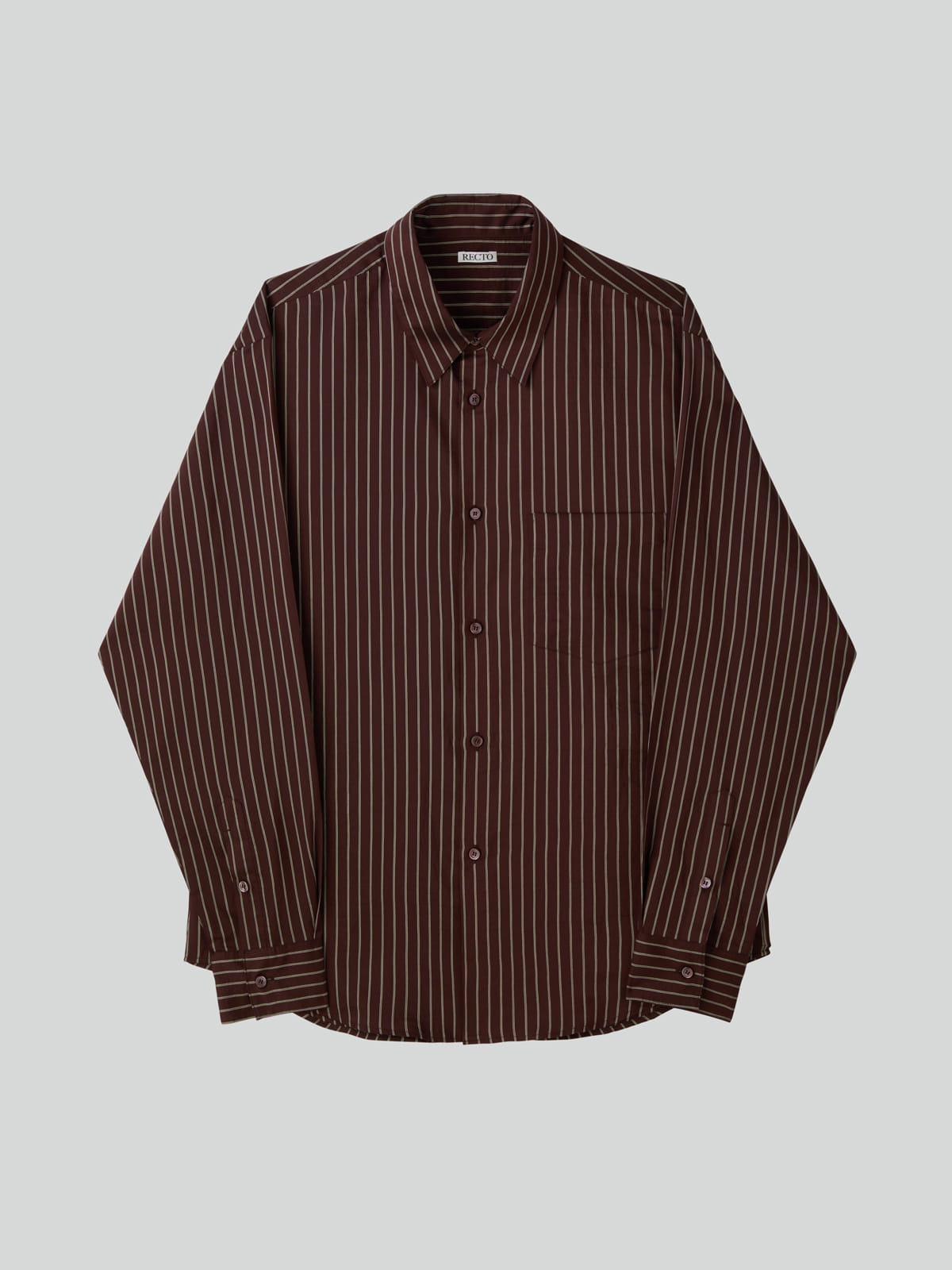 RECTO Double Layer Stripe Shirt