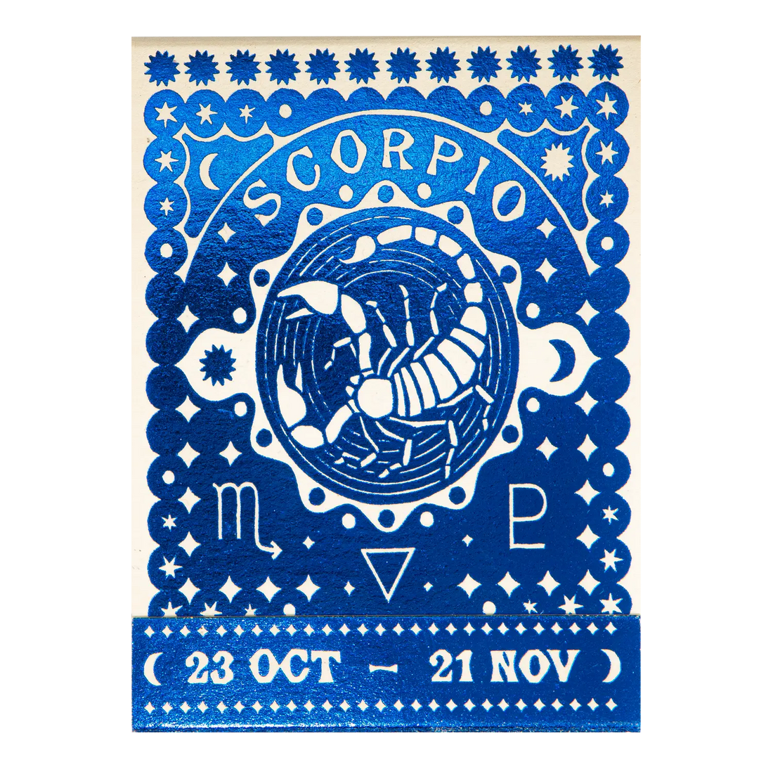 Archivist Scorpio Zodiac Matchbook