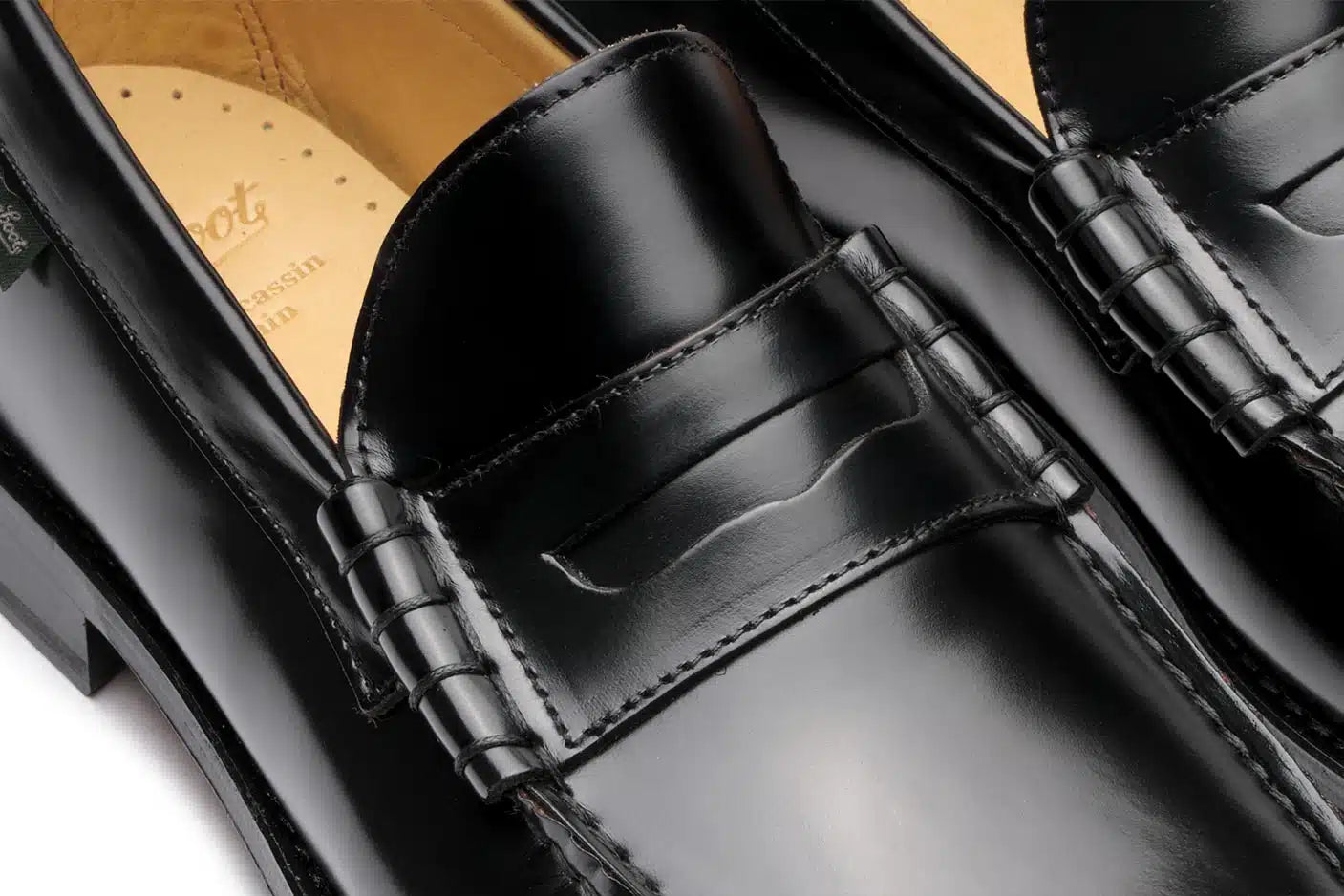 Paraboot Columbia/Cuir Brillant Noir