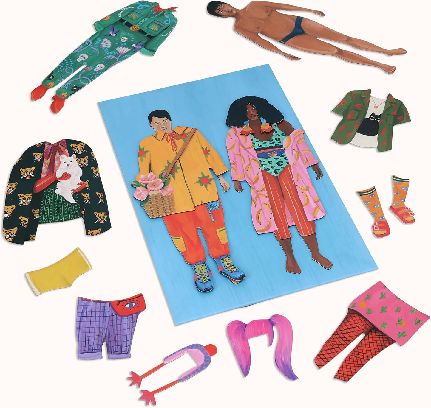 NEW MAGS - Fearless Fashion Magnetic Dolls