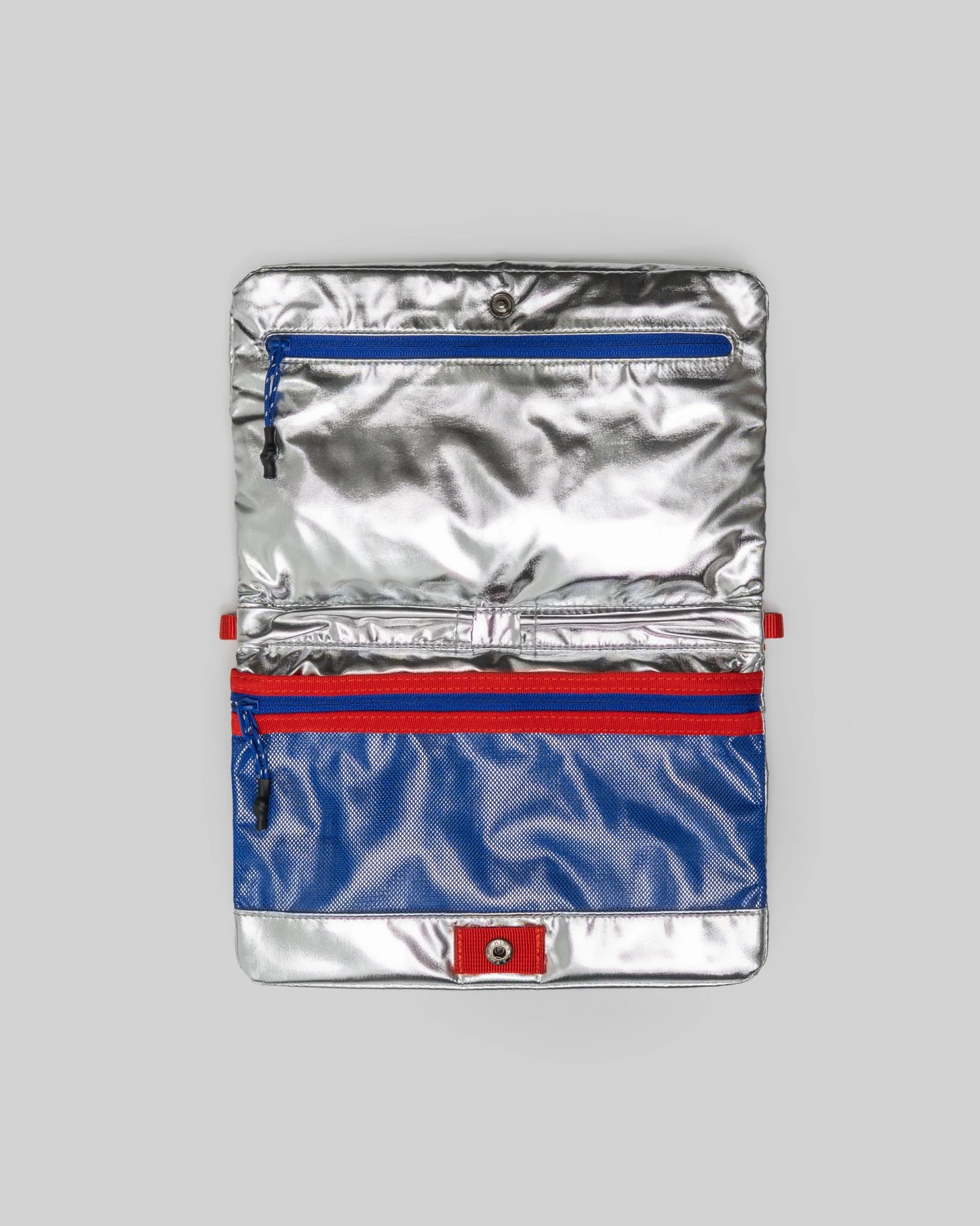 TOPOLOGIE Flat Sacoche Small Satellite Metallic