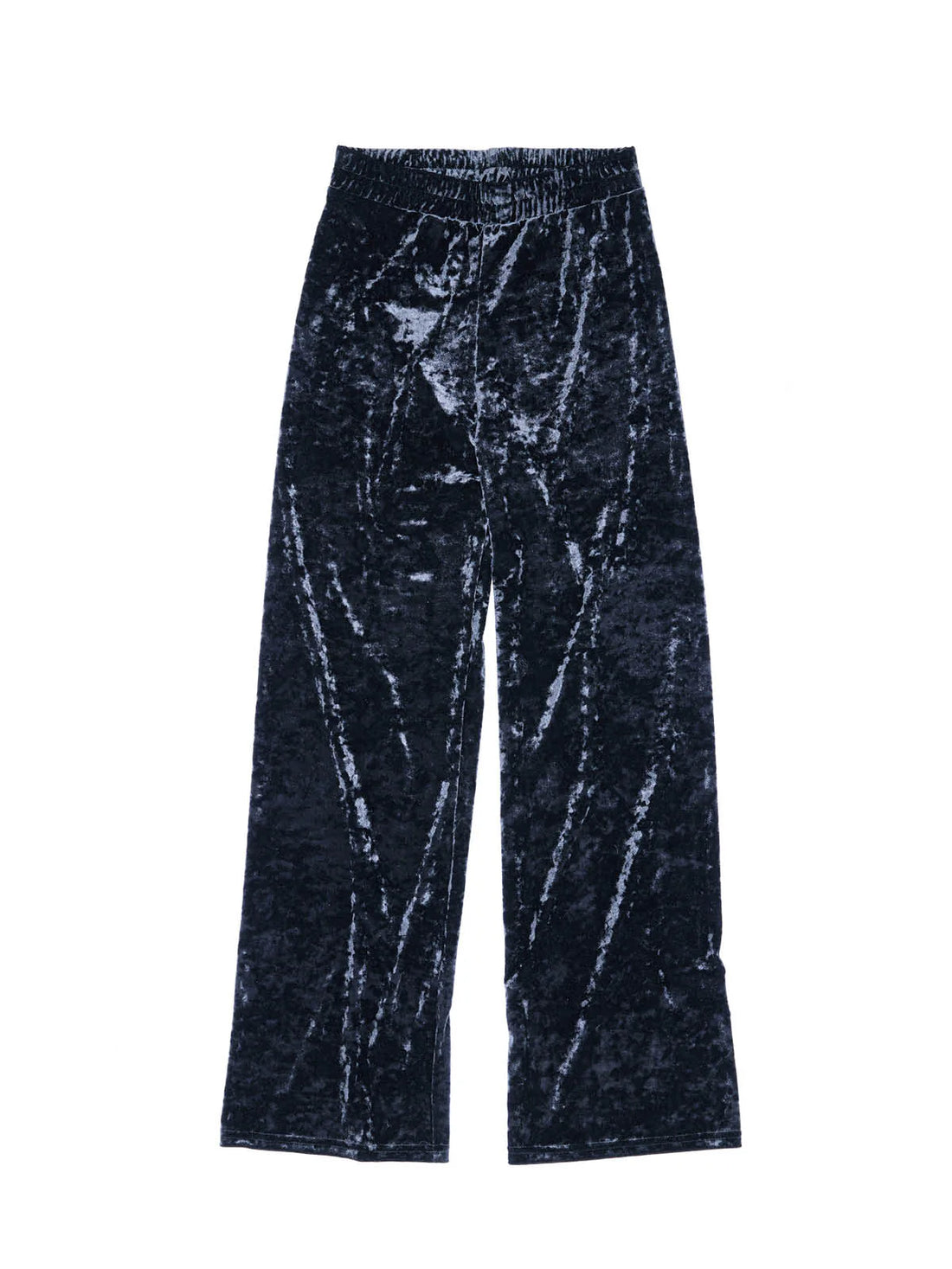 Simone Wild Velvet Cozy Pants - metall