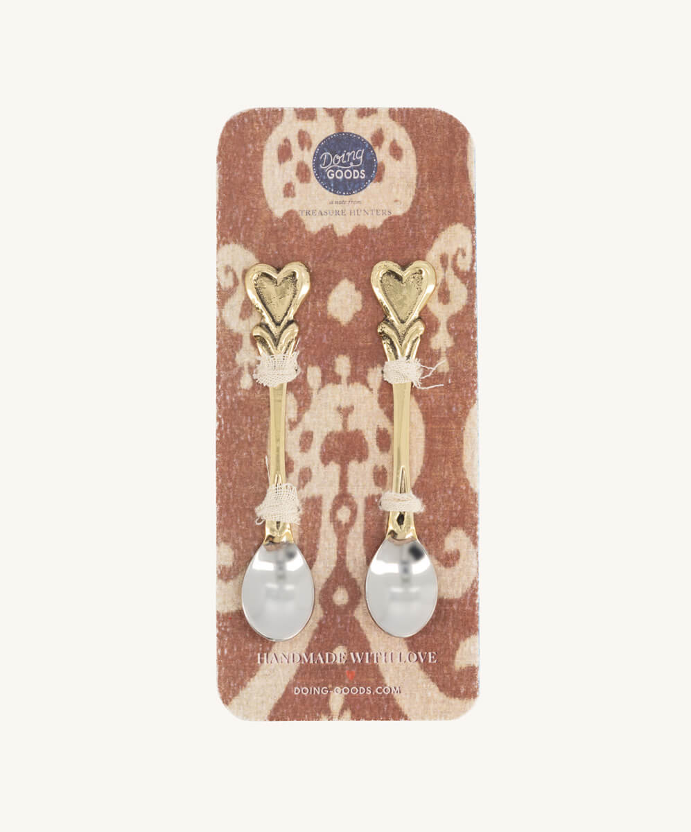 Doing Goods Hana Heart Spoon Set
