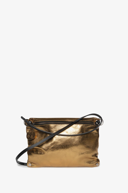 INA KENT Moonlit Bag - eco antique metallic golden bronze