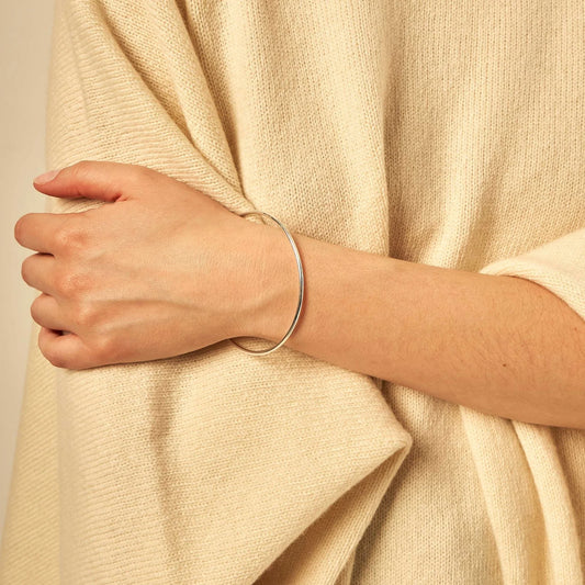 ALT Paris 2mm Bangle sterling silver