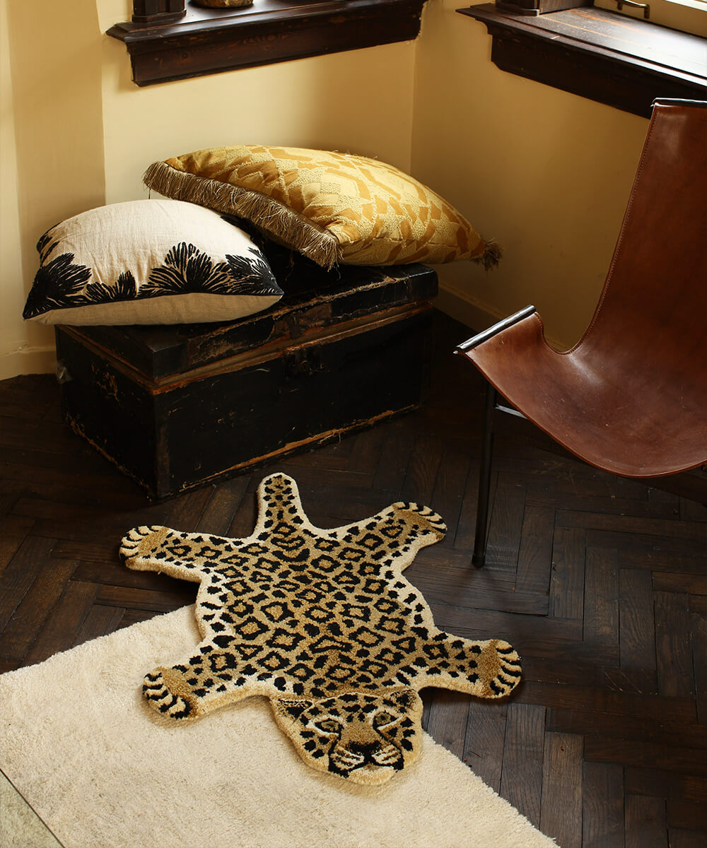 Doing Goods Loony Leopard Rug Small