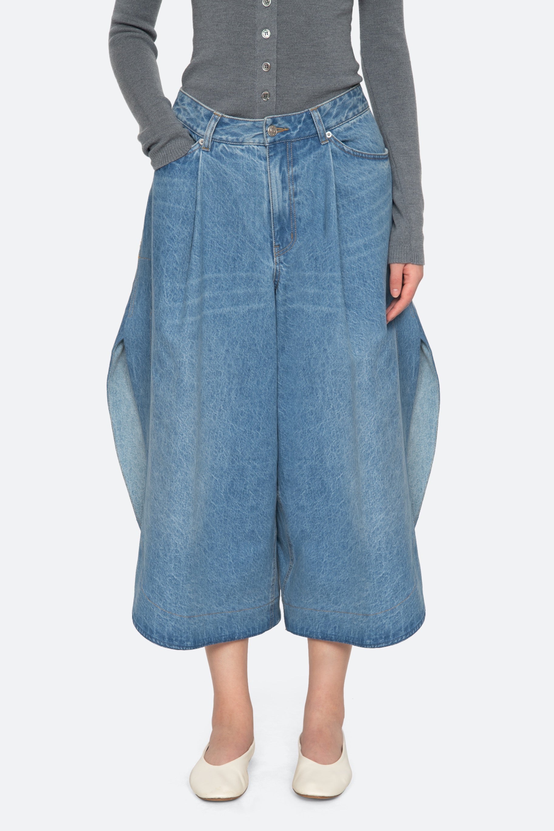 SEA NY Milene Denim Culotte