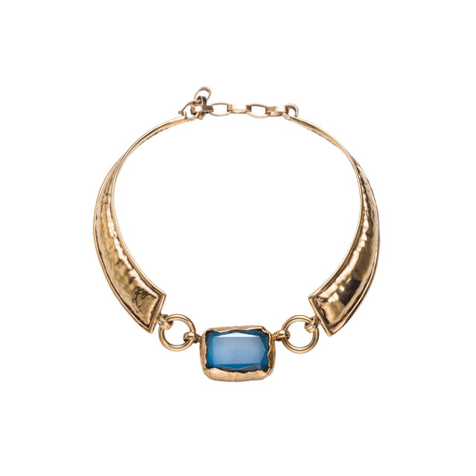 Thot CLV21 Blue Capri Necklace