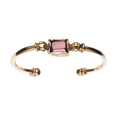 Thot BRV21 Gold Ruby Bracelet