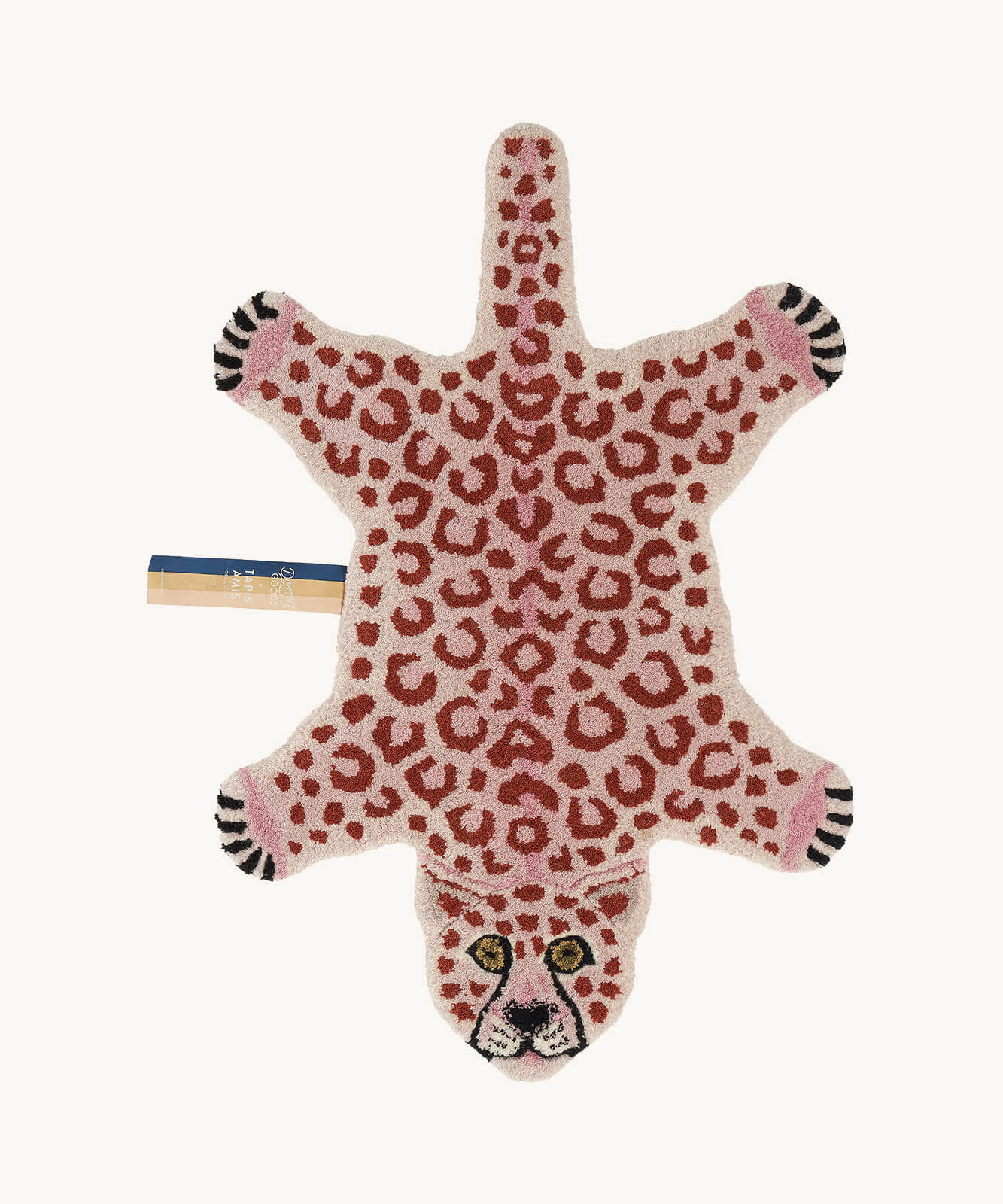 Doing Goods Pinky Leopard Rug Small