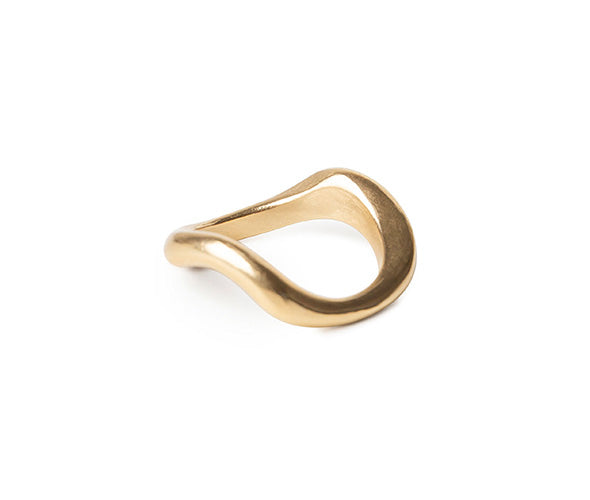 BEATRIZ PALACIOS A03-SUS Wave Ring Small