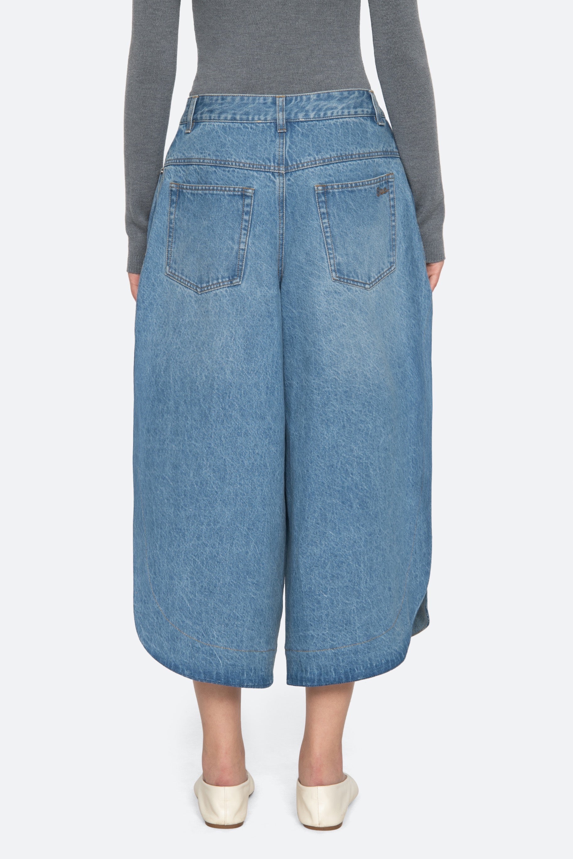 SEA NY Milene Denim Culotte