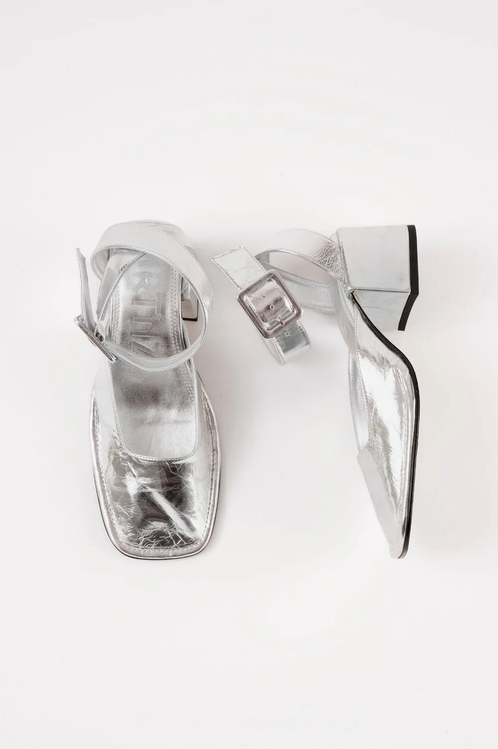 Martinez YASU Silver Pumps