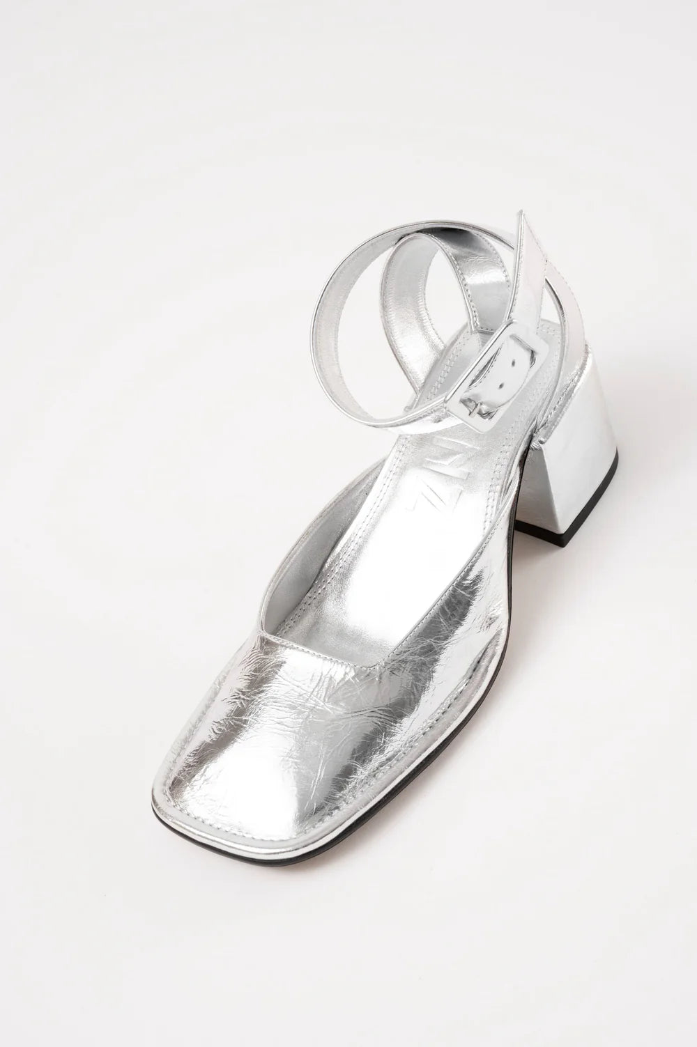 Martinez YASU Silver Pumps