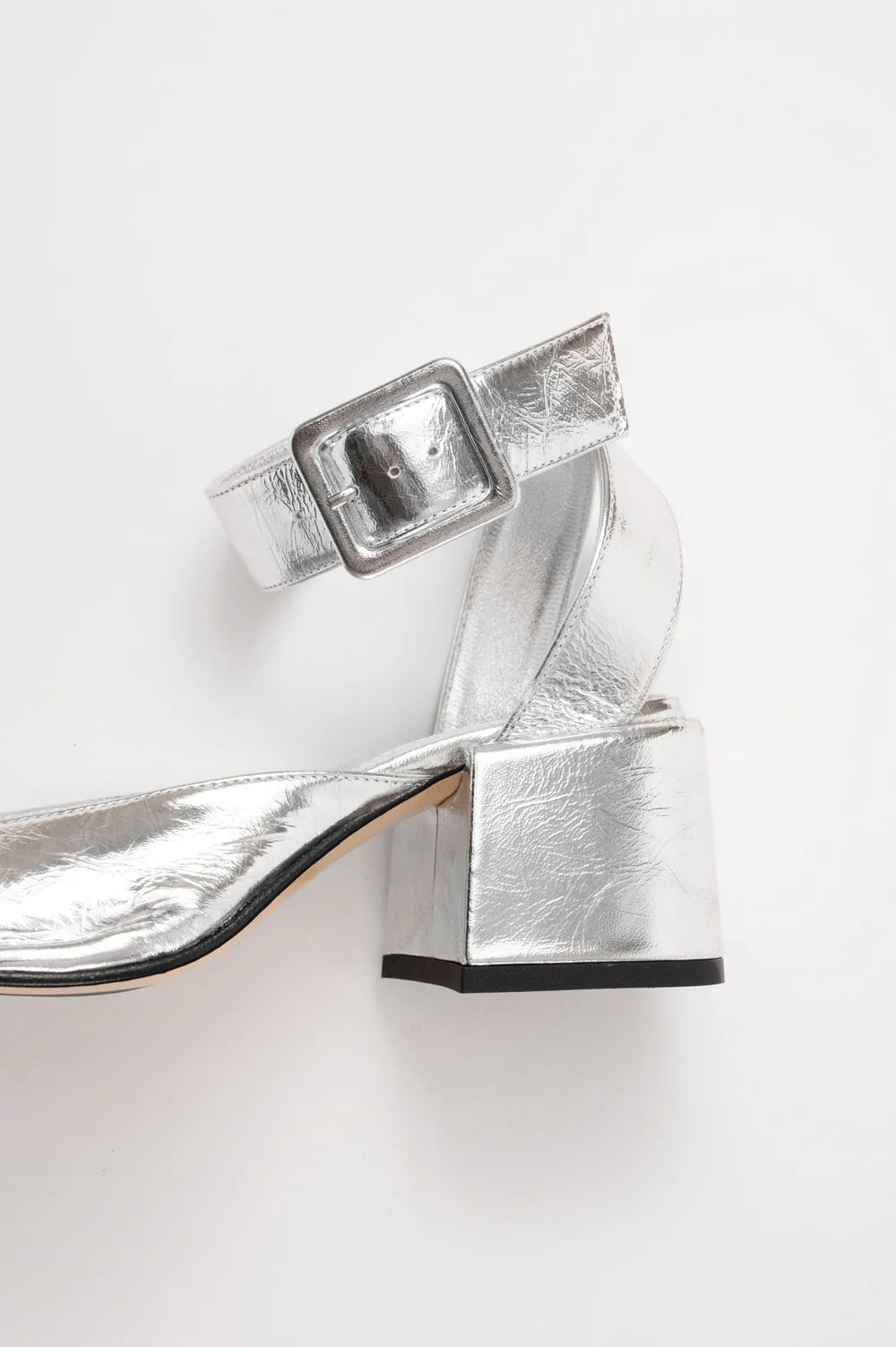 Martinez YASU Silver Pumps