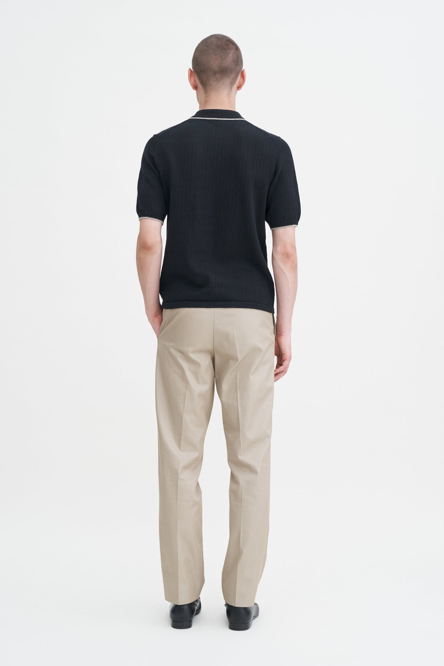 Filippa K Linen Cotton Knit Polo 31097