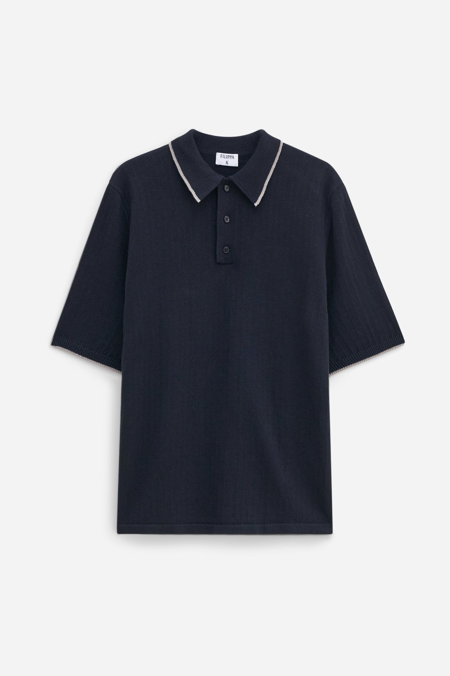 Filippa K Linen Cotton Knit Polo 31097