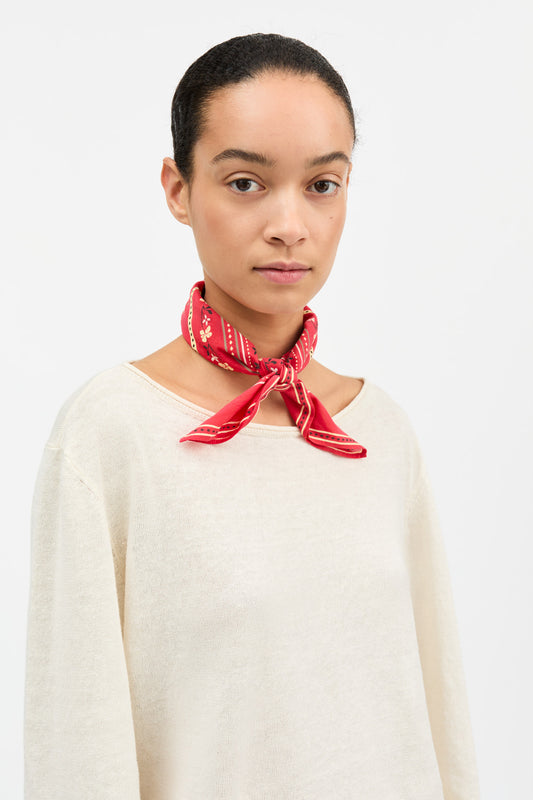 SKALL Floral Scarf 55X55